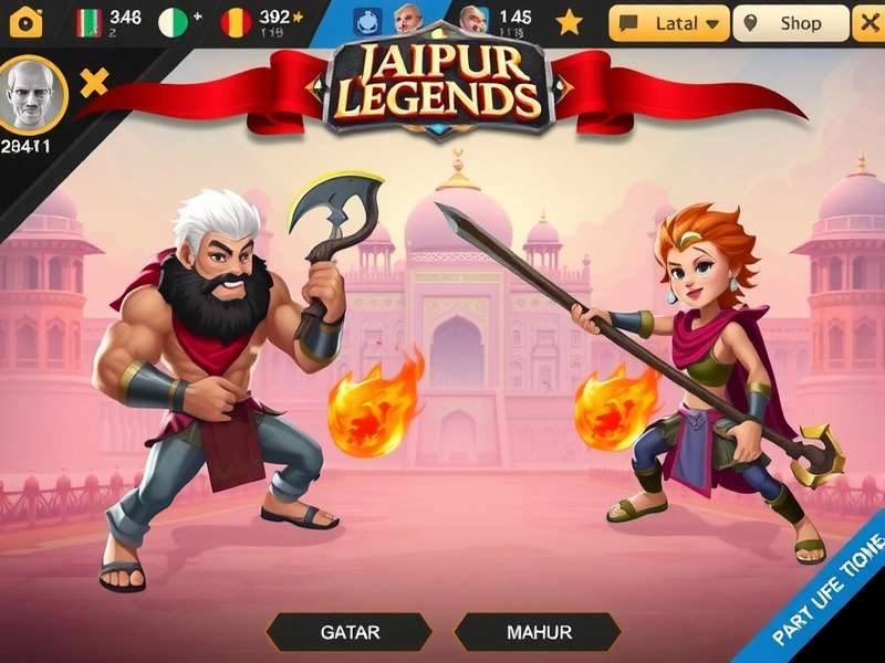 Jaipur Legends Game Banner